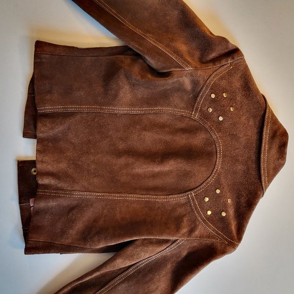 Vintage Vany by Arcelus New York Woman's Suede Jacket - Picture 2 of 6